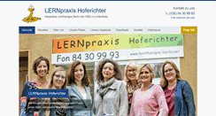 Desktop Screenshot of lerntherapie-berlin.net